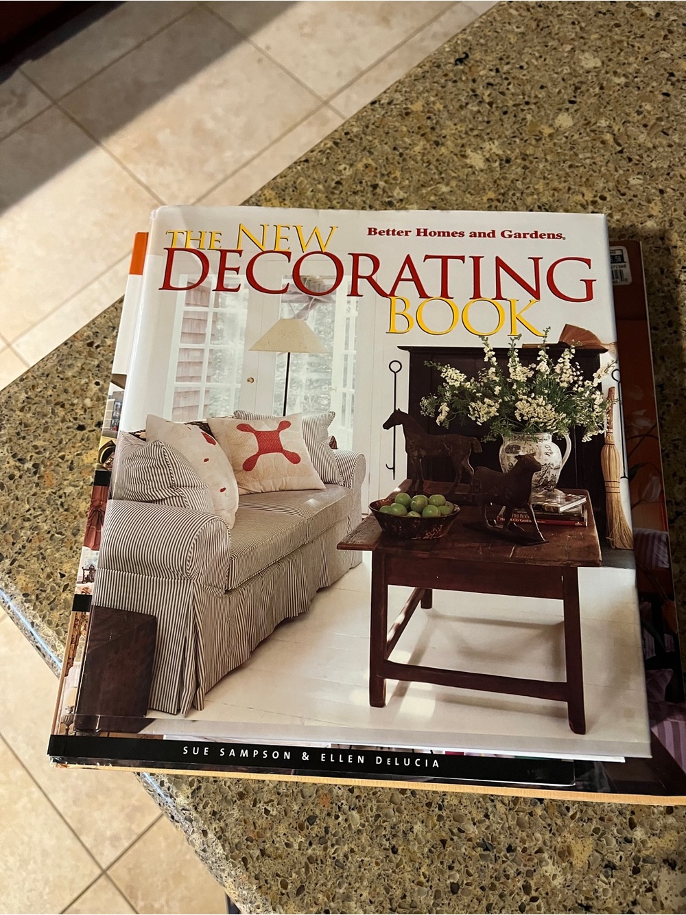 Better Homes And Gardens Decorating Book along with two other books /decor